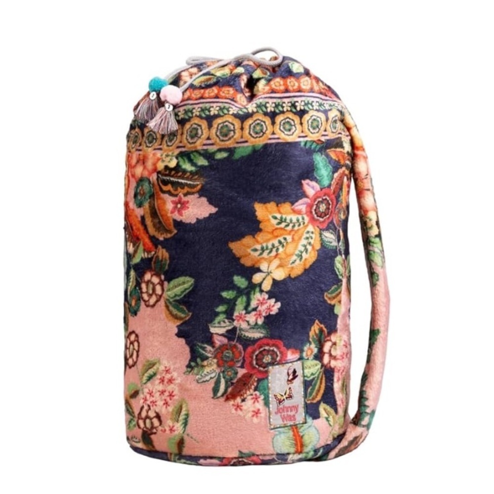 Free People x Johnny Was Laurel Canyon Cozy Blanket One Size NWT